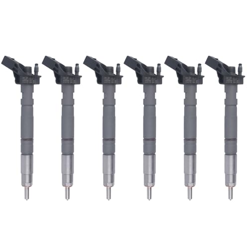 0445116023 059130277AP 059130277BE Common Rail Diesel Injector 6-pack for Audi A4 A5 A6 A7 Q5 Q7 2.7Tdi 3.0Tdi, VW Touareg 3.0Tdi, Porsche Cayenne 2.7Tdi 3.0Tdi