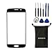 Sunways Front Outer Screen Glass Lens Replacement for Samsung Galaxy S6 G9200 G920A 【Not for S6 Active】 (Black)