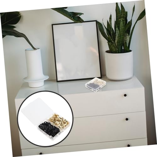 Image of 120pcs Turn Buttons with Screws for Picture Frame Hardware Fasteners for Hanging Photos and Art Easy Installation and Removal