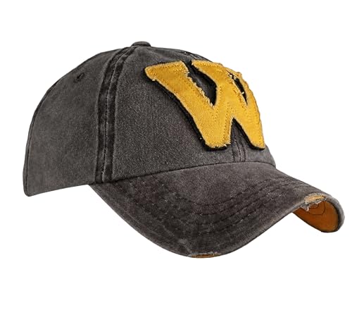 Image of kill off W Cap Baseball Cap Men hat Base Ball Embroidered Vintage Style hat Adjustable W Letter Caps Unisex Baseball Cotton