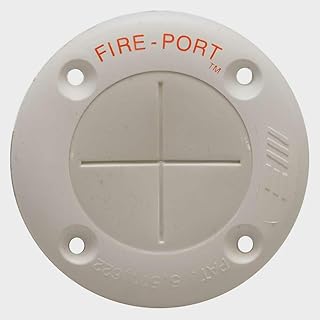 Marine East Boat Fire Port 165016 | 3 x 3/4 in White Plastic/Rubber