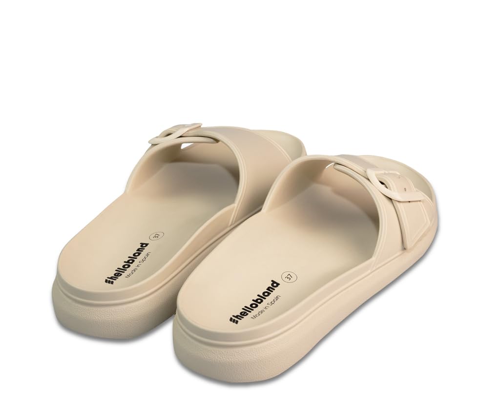 Sandalias de mujer verano Marbella - Sandalias pala hebilla mujer - 100% fabricado en España