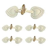 DESIGN VINTAGE: Le design rétro élégant de ce similicuir petits boutonnés ajoute une touche de charme visuel et améliore la texture générale du vêtement, parfait pour les vestes, coupe-vent et autres vêtements d'extérieur.