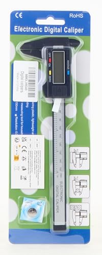 Vinabo Digital Vernier Caliper Classic 150 mm/6 Inches with Large LCD Screen for External, Internal, Depth and Electronic Measuring Tool - Image 8 thumbnail