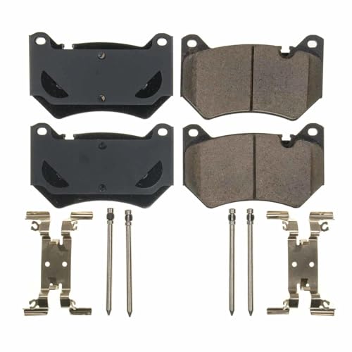 Image of PowerStop Front Brake Pads for Audi Q5 2018-25 | Audi Q5 Sportback 2021-25 - Z17 Ceramic Brake Pads with Installation Hardware, 17-2139