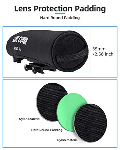Scope Covers Neoprene Optics Lens Cover 12Inch-14 Inch Black #TOP3