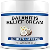 Balanitis Treatment for Men: Balanitis Relief Cream for Men's Intimate Health, Soothing Itch, Rashes, Redness, Irritation, and Swelling, 1 Oz