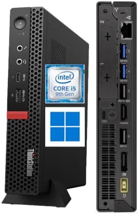 Lenovo ThinkCentre M720Q Tiny, 9th Core i5, 8GB RAM 256GB SSD WIN11 Renewed