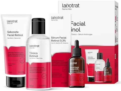 Kit Facial Retinol Dermo Skin c/ 3 Itens