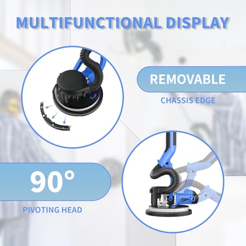 Azzuno Drywall Sander With Vacuum Dust Collection thumb #1