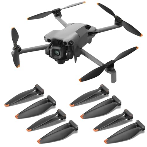 Craznick Mini 5 Pro Propeller – 8 Stück Propeller Blätter Ersatzpropeller geräuscharme Blätter Schnellverschlussflügel für DJI Mini 5 Pro Drohnen zubehör