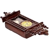 Horloge miniature à suspendre pour maison de poupée : cette horloge miniature est idéale comme accessoire de décoration, facile à placer et très polyvalente