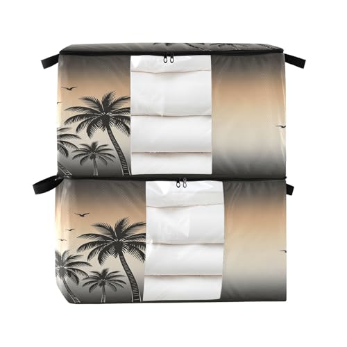 Foldable Under-Bed Bin Set