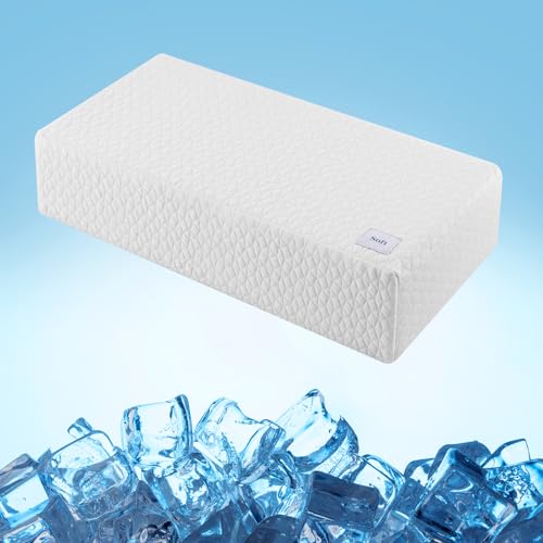 HARBOREST Ice Cube Cooling Pillow for Side Sleepers Memory Foam...