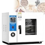 Forno di essiccazione sotto vuoto digitale da 15L/40L, forno da laboratorio silenzioso a temperatura costante in acciaio inossidabile con rivestimento zincato, per l'essiccazione di articoli 40L