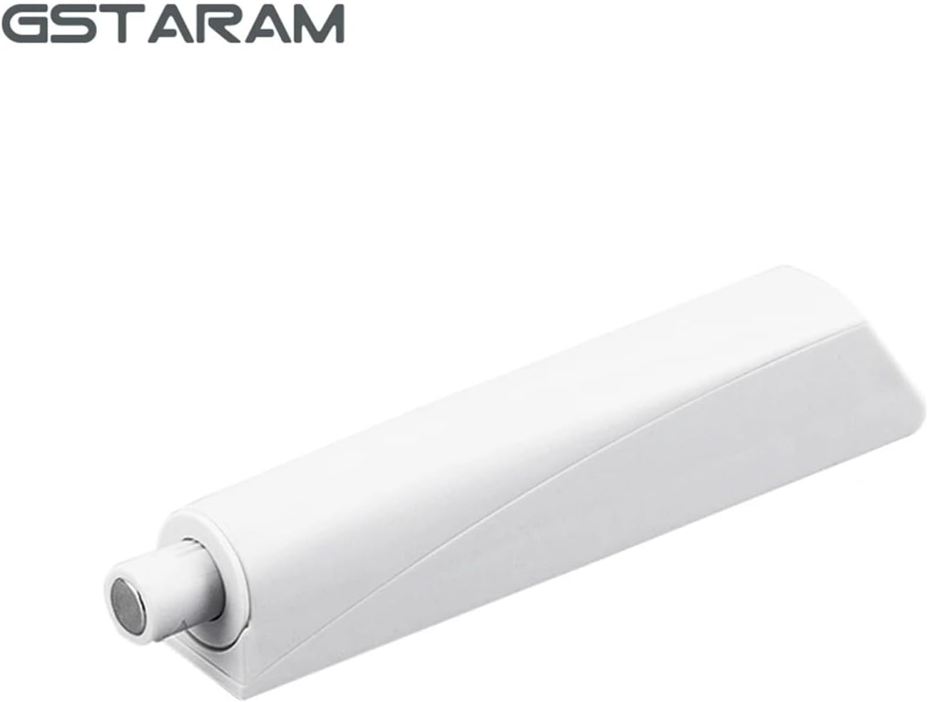 4pcs Invisible Cabinet Catches Magnetic Push to Open Cupboard Drawer Door Touch Stop Damper Latch Touch Release Buffer Pulls(2Pin White)