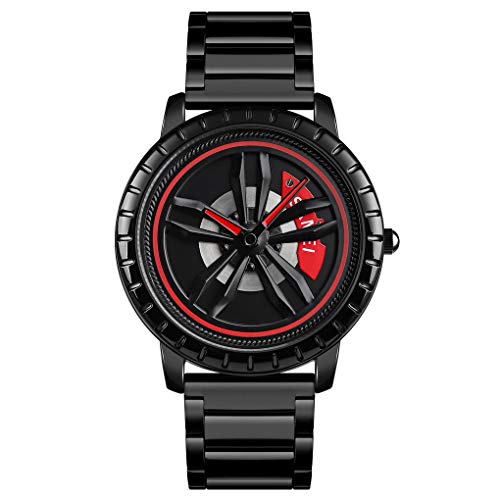 Image of SKMEI Men's Watch New Wheels Rolling Creative Fashion Che Youhui League Fans Butterfly Double Snap Gift Wristwatch