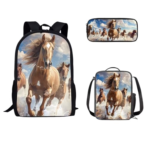 Sac à dos Corgi 43cm avec boîte à déjeuner et trousse pour fille