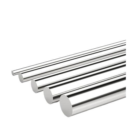 RUOHARD 1個 100/200/300/400/500mm 304ステンレススチールロッド 直径3/4/4.5/5/5.5/6/6.5mm ソリッドラウンドシャフトロッドバー DIYクラフトモデルカー用(5mm,200mm)