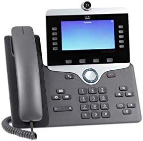Cisco CP-8865-K9 Ip Phone 8865, Charcoal with Foot Stand (Renewed)