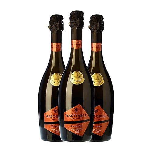 MasTinell Cristina Extra Brut Cava Gran Reserva – Pack 3 Botellas 75 cl MasTinell Cristina Extra Brut Cava Gran Reserva – Pack 3 Botellas 75 cl