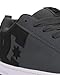 DC Mens Court Graffik Skate Shoe, Dark Grey/Black/White,12