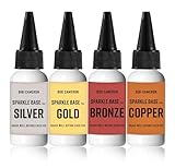 Highly pigmented, translucent, and vibrant water-based paint in 1 oz bottles Colors maintain their transparency and luminosity when blended or mixed Mix them with Bibi's Sparkle Base to create dazzling metallic or shimmery effects! Use on porous surf...