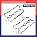 Dusledel VS50865R VS50541 Left & Right Valve Cover Gasket Set Replacement for Audi A4 A5 A6 A7 A8 Q5 Q7 S4 for Porsche for Cayenne for Panamera 3.0L 3.2L Replace 06E103483P