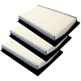 CA10234 Replacement 3 Pack Engine Air Filter for Chevrolet City Express 2015-2018 Infiniti Q50