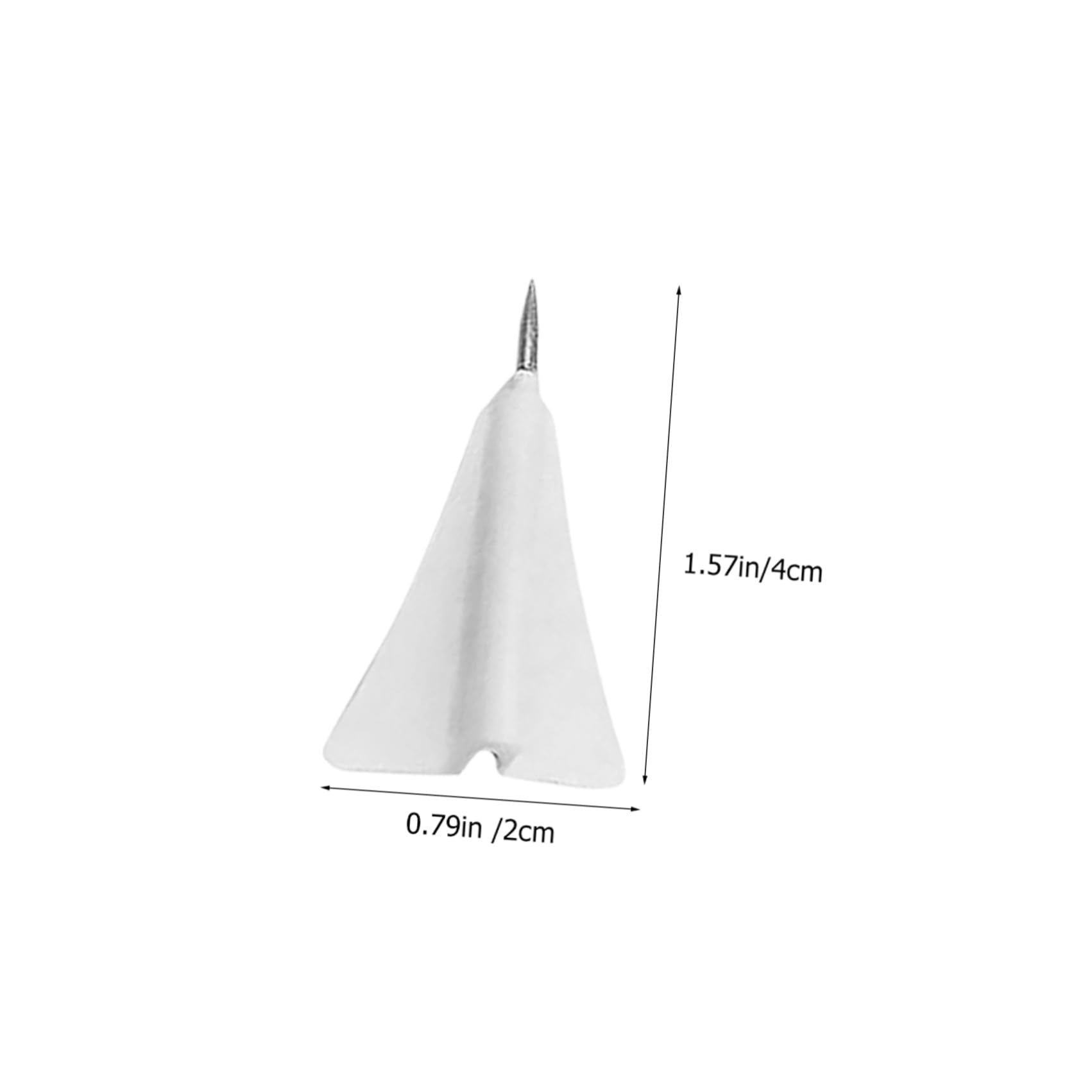 Healeved Lot de 12 Punaises Multifonctions de Papier Avion Punaises Compactes en Liège Accessoires Pratiques pour Tableau d'Affichage Décoration Créative pour Bureau et Chambre