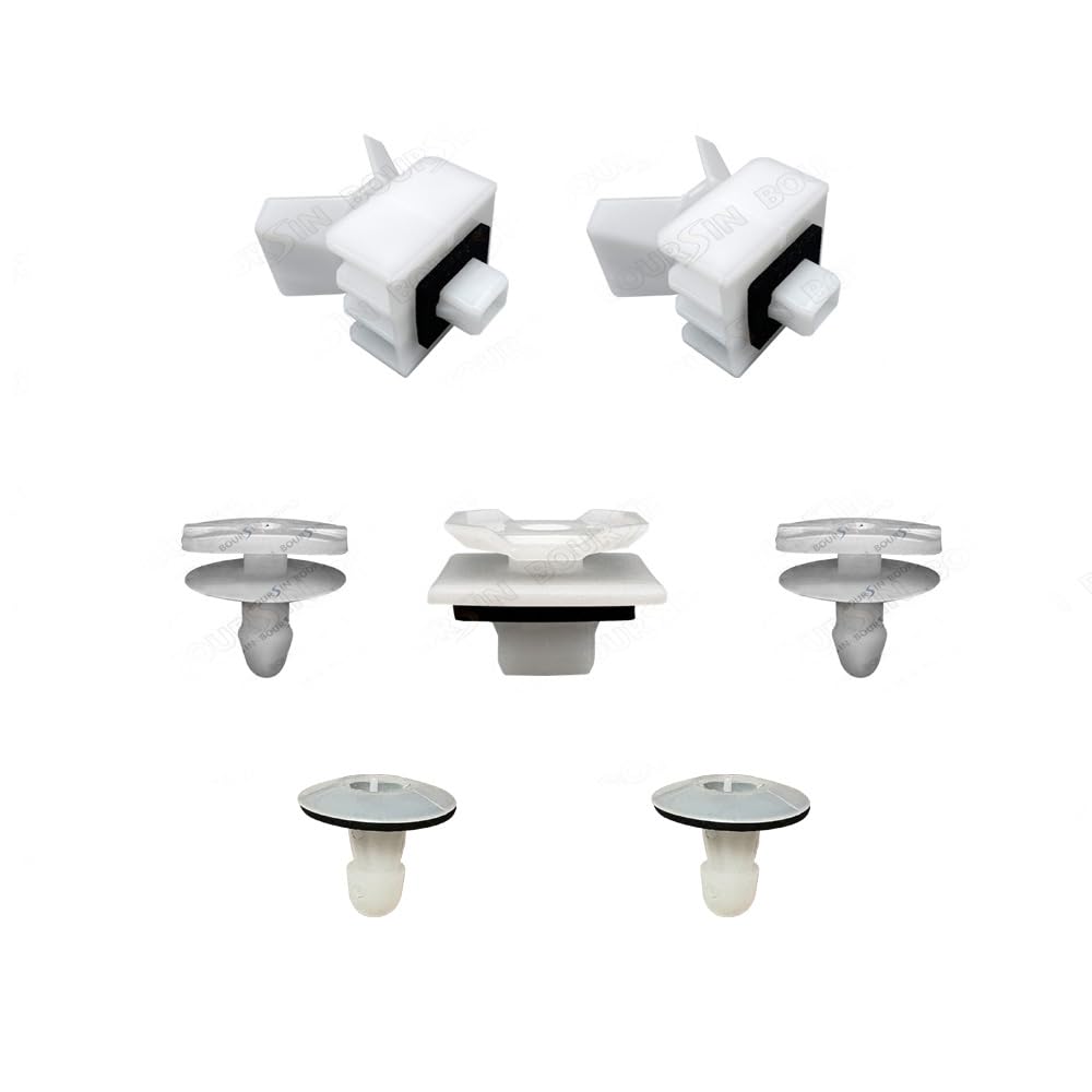 Grapas y clips de ojales para panel frontal Isuzu NRR NPRHD 2008-2021 8