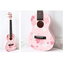 Saturey Ukulélé Cerise PinkSoprano Ukulele Petite Guitare Sangle Instrument Ukulele - Les Beatles, Paul McCartney, John Lennon, RIngo Starr, George Harrison Saturey Ukulélé Cerise PinkSoprano Ukulele Petite Guitare Sangle Instrument Ukulele – Image 5