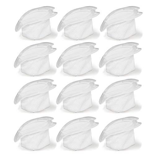 YUEFENG 12 Pack Replacement Filters Compatible with Swiffer Sweep and Vac. Compare to Part #99196