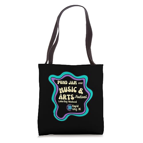 Pond Jam Rapid City Michigan Michigander Music Arts Festival Tote Bag