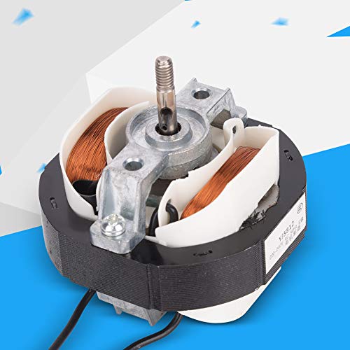 AC 230V Ersatzlüfter Gebläse Montage Motor, All Copper Shaded Pole Asynchronmotor, Heizung Trockner Luftbefeuchter DIY Zubehör für Hochleistungsheizung