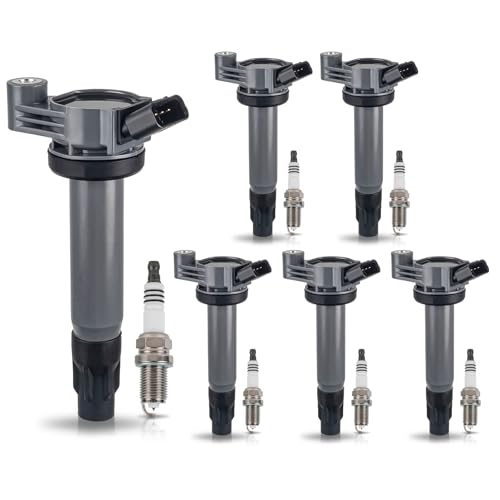 ENA Set of 6 Ignition Coil Pack Spark Plug 3.3L 3.3 V6 2004