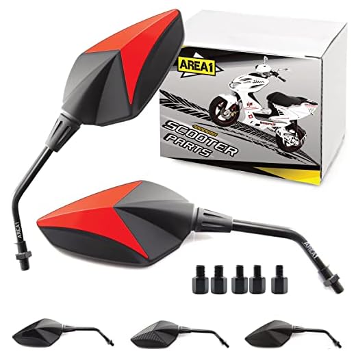 Backspegelset Aprilia SR 50 R SR50 Factory SR50 Street (V35)