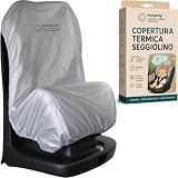 HOMYBABY® Copertura Antitermica per Seggiolino Auto Bambino - Per gruppi 0 1 2 3 - Universale, Regolabile, Pieghevole, Protezione Anti UV