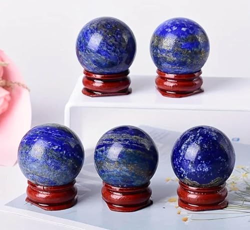 Lapislázuli en esfera de 80mm para decorar salones de meditación 4