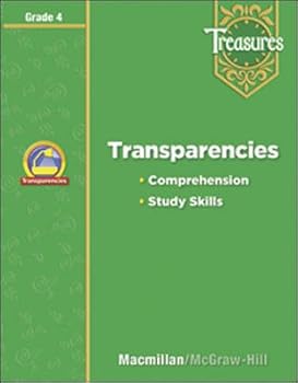 Paperback Transparencies Grade 4 (Treasures) Book