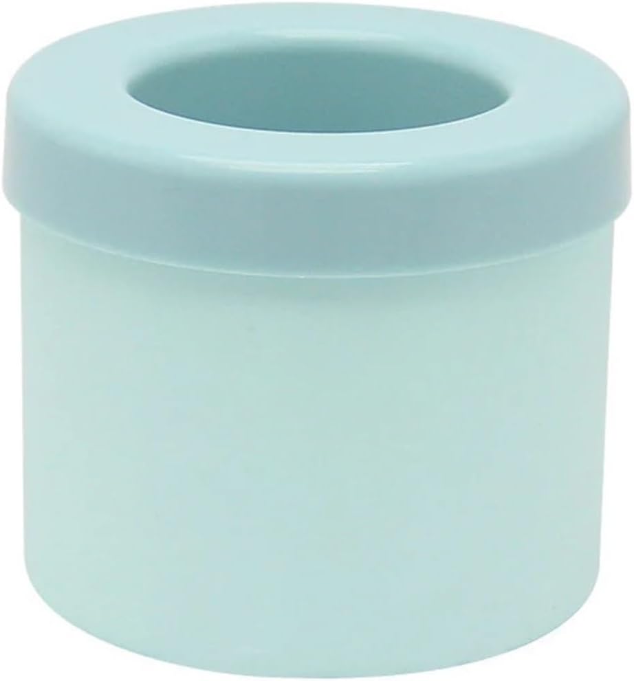 Compatible For Silicone Ice Cube Mold Round Bucket Summer Homemade Refrigerator Freeze Maker Creative Barware Tools(Blue)