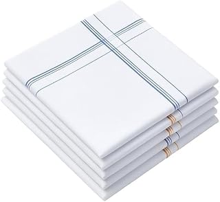 Aenon Fashion is my passion Men's Cotton Handkerchief Set | Soft & Absorbent Hanky for Men | 100% Pure Cotton, Medium Siz... Price In India