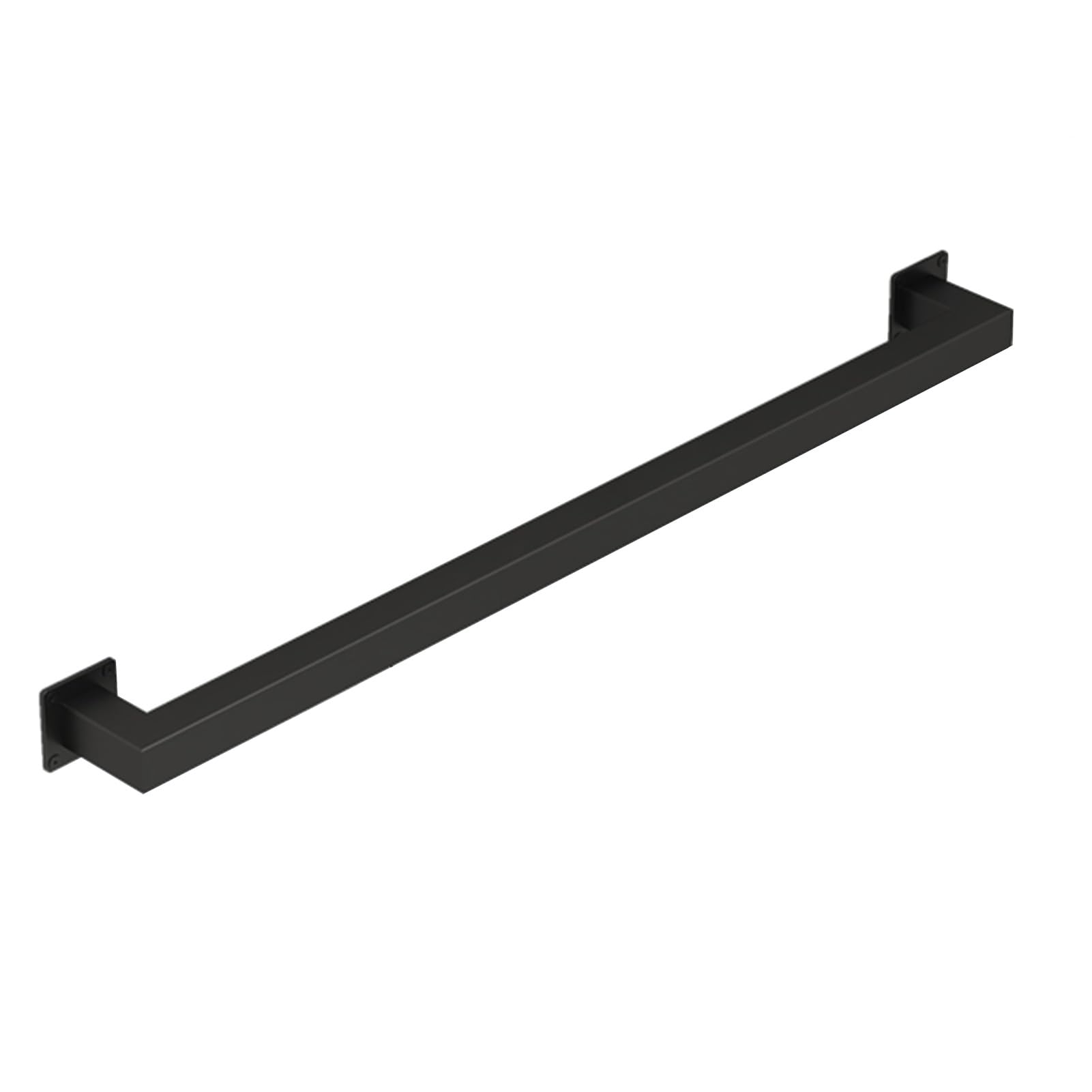 Attrex Black Modern Stairs Banister Handrail For Indoor And Outdoor, Staircase Railings Balusters Safety Hand Rails (Black/White/Gold Metal Wrought Iron 1Ft~20Ft - Complete Kit)(,14Ft/420Cm)