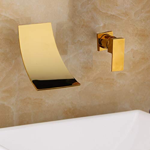 Grifo de lavabo en cascada monomando para un control preciso de temperatura 2