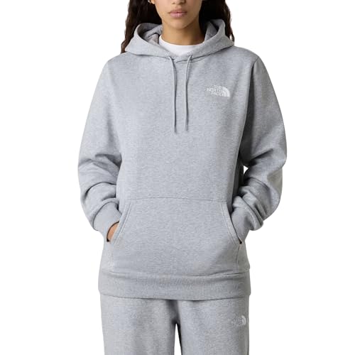 The North Face Women's Simple Dome Hoodie, Tnf Light Grey Heather, L