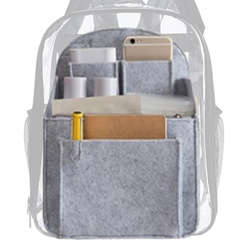 Kixolazr Backpack Organizer Insert | Bag Divider for Rucksack,Multi-Pocket Luggage Organization Rucksack Storage Divider Liner for Electronic Accessories Phone Tablet Umbrellas Cosmetics Bottles