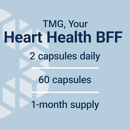 Life Extension TMG, trimethylglycine, Encourages Healthy homocysteine Levels, Non-GMO, Gluten-Free, Vegetarian, 60 Capsules - image 4