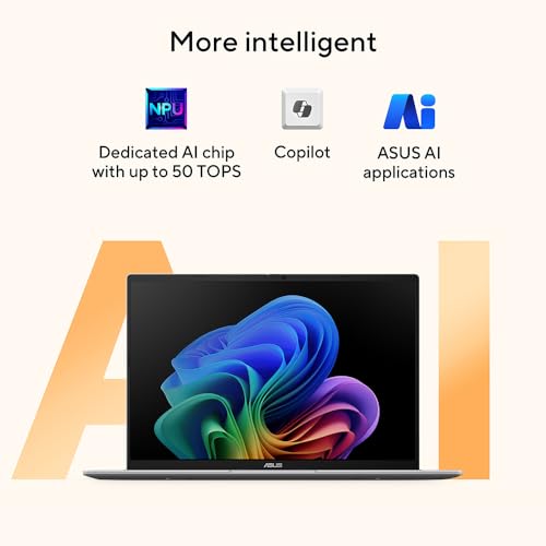 Asus Vivobook 16 M1607KA Laptop | 16.0-Inch 16:10 Wuxga Screen | Copilot+ Pc | Amd Ryzen Ai 7 350 | 16GB Ram | 1TB Pcie Ssd | Windows 11 Home - 4