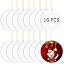 16 Pcs Metal Sublimation Ornament