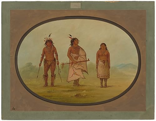 Impression d'art Mohave Chief George Catlin pour décoration murale salon